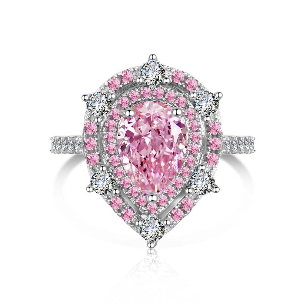 Image of a front view of a Victoria ring